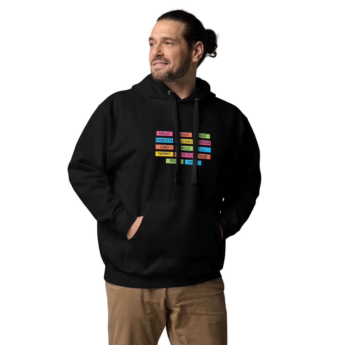 Multilingual Word Wall Hoodie