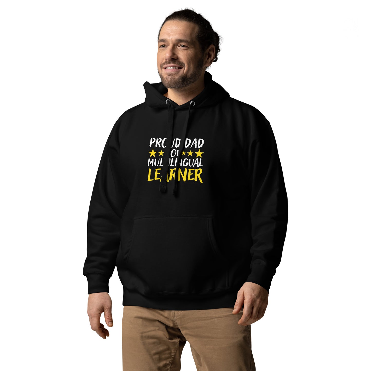 Multilingual Learner Dad Hoodie