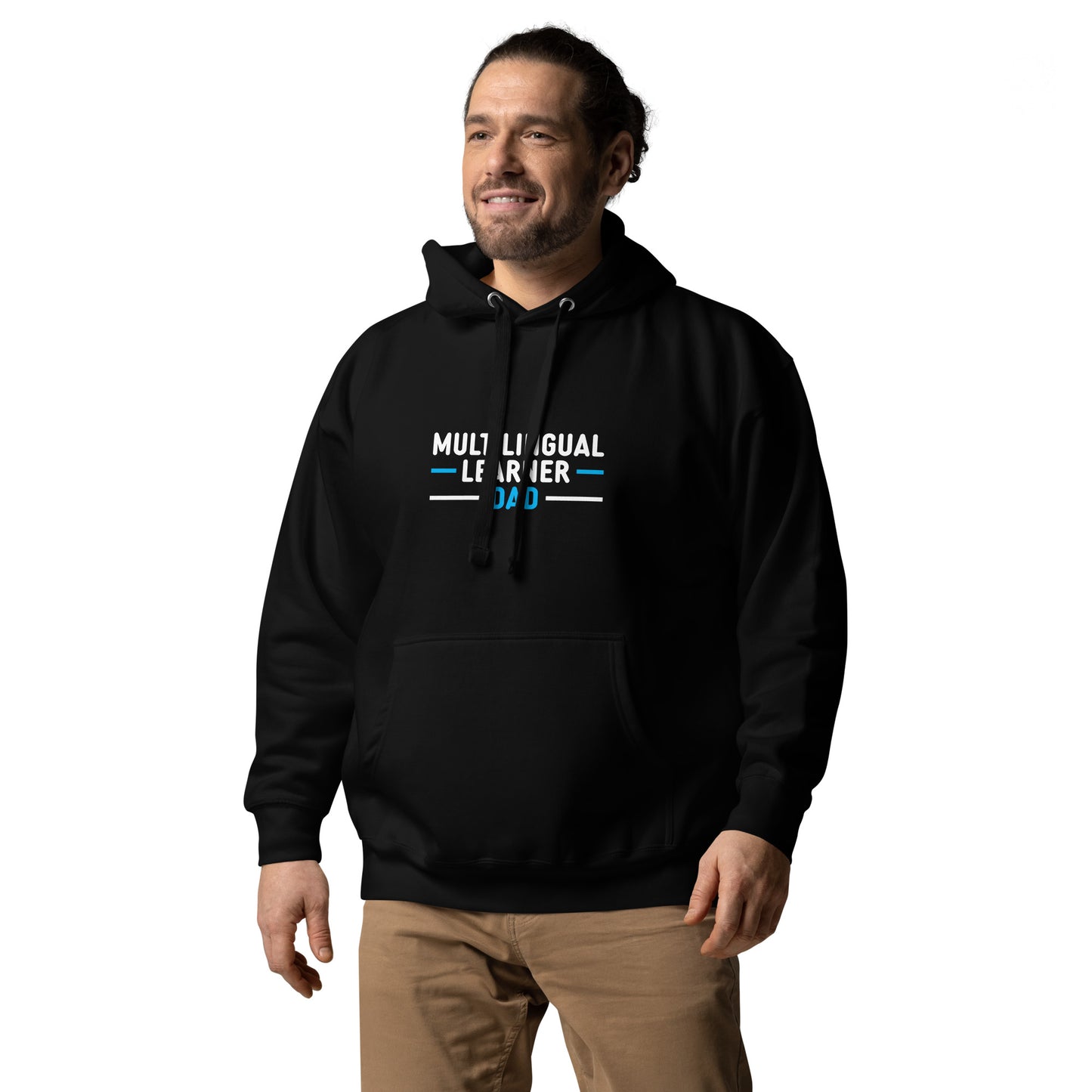 Multilingual Learner Dad Hoodie