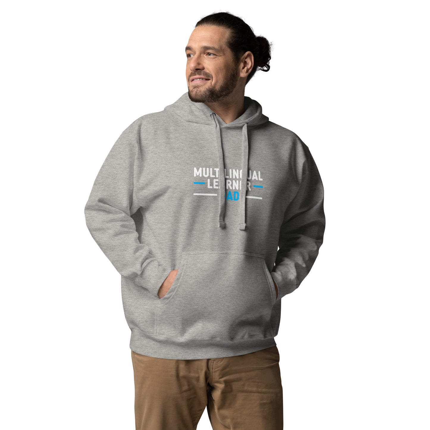 Multilingual Learner Dad Hoodie