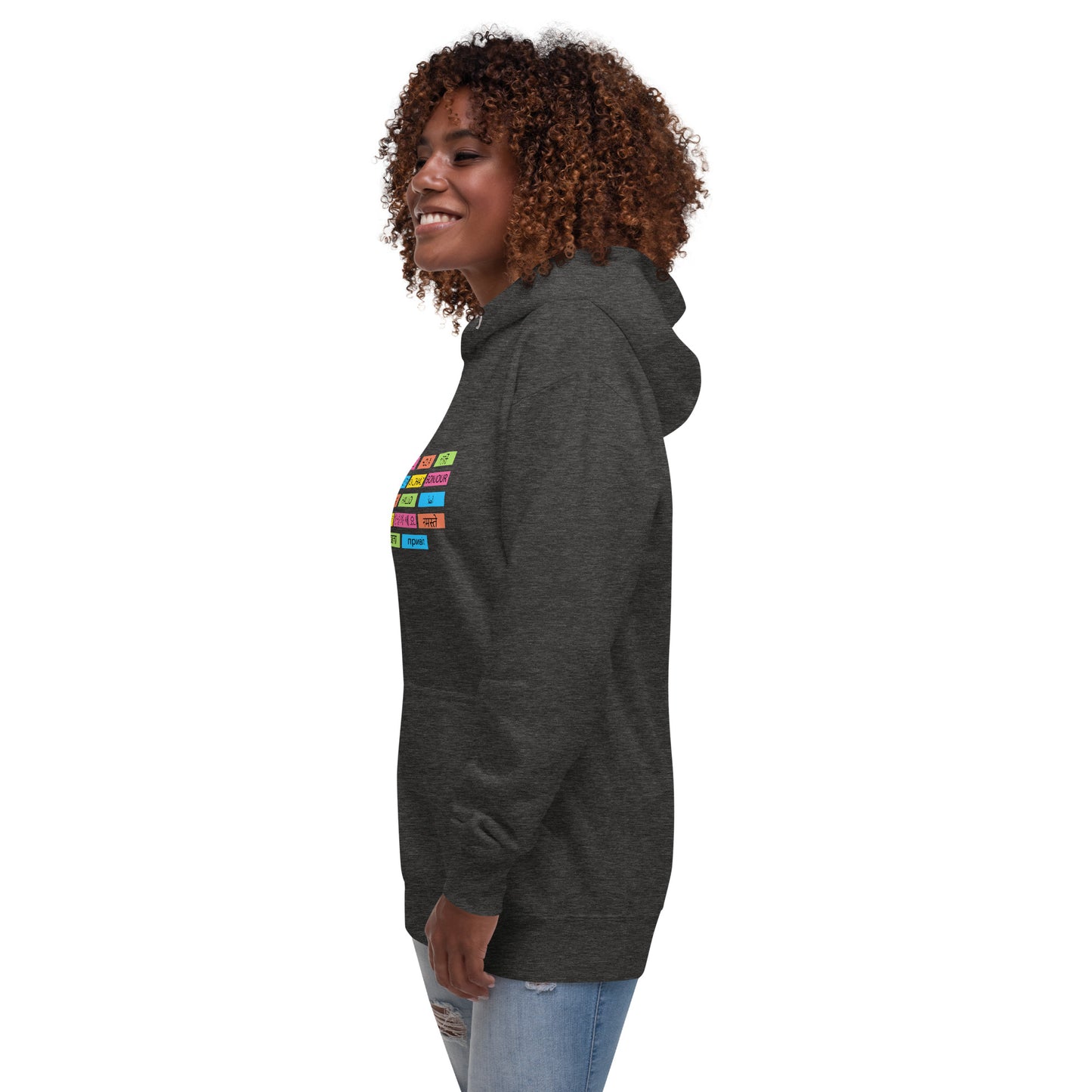 Multilingual Word Wall Hoodie