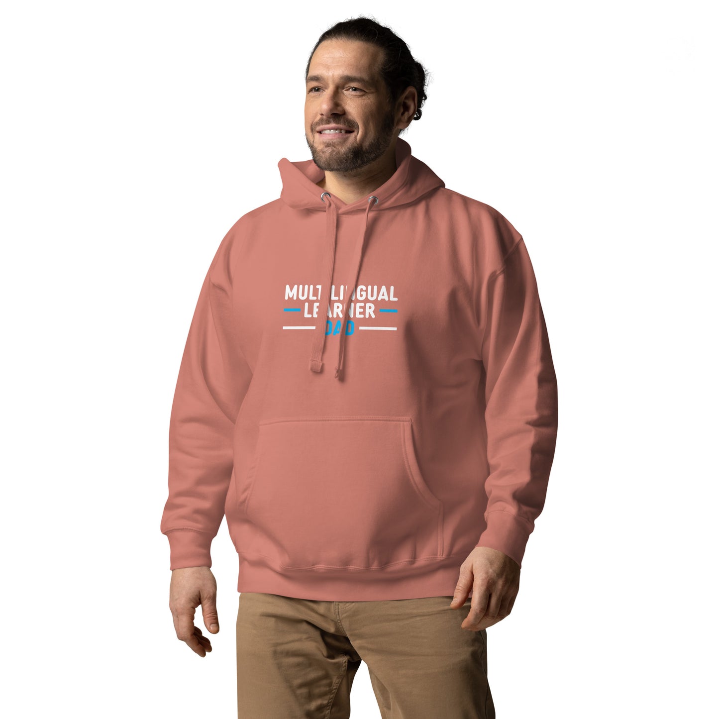 Multilingual Learner Dad Hoodie