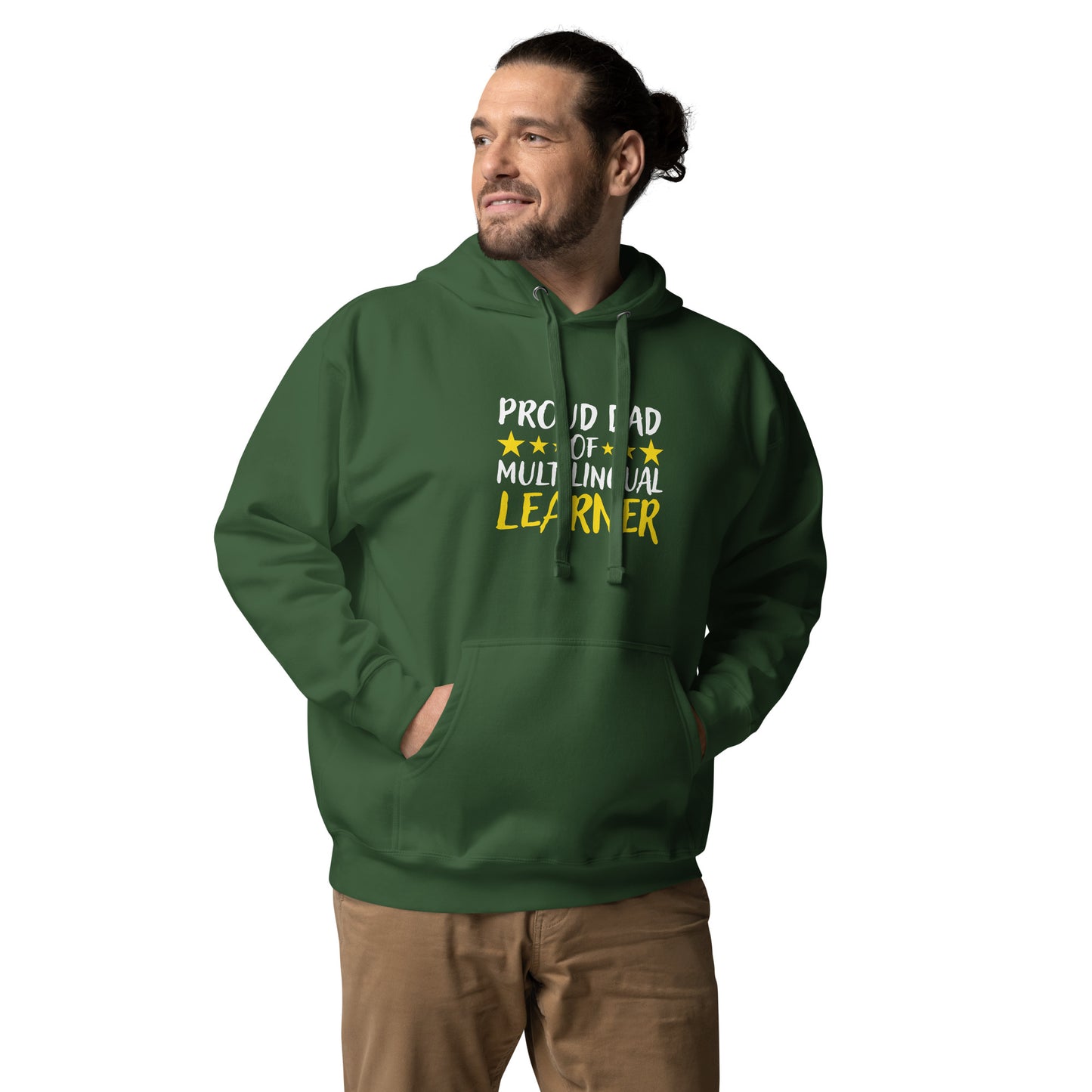 Multilingual Learner Dad Hoodie