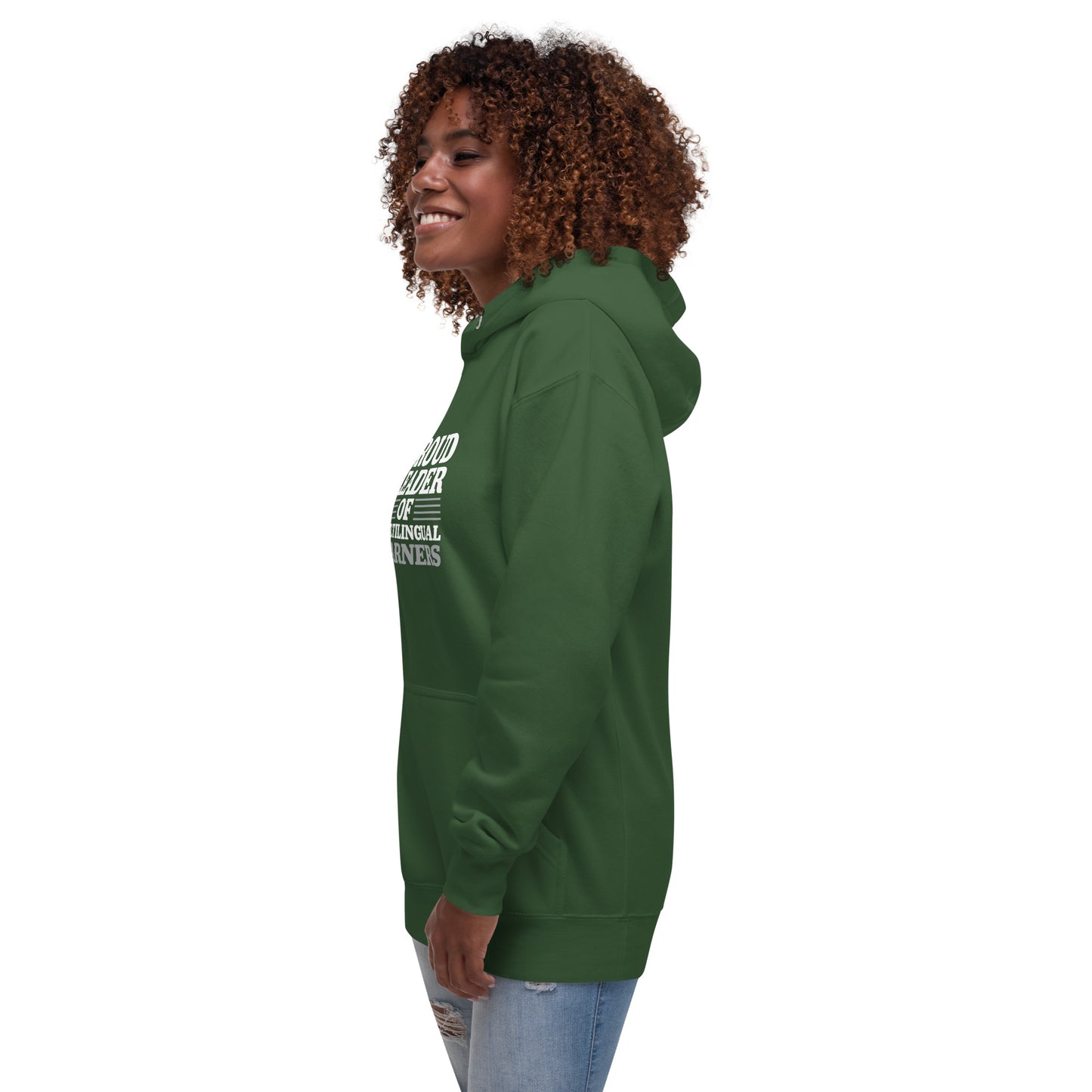 Sudadera con capucha orgullosa del profesor de ESL.