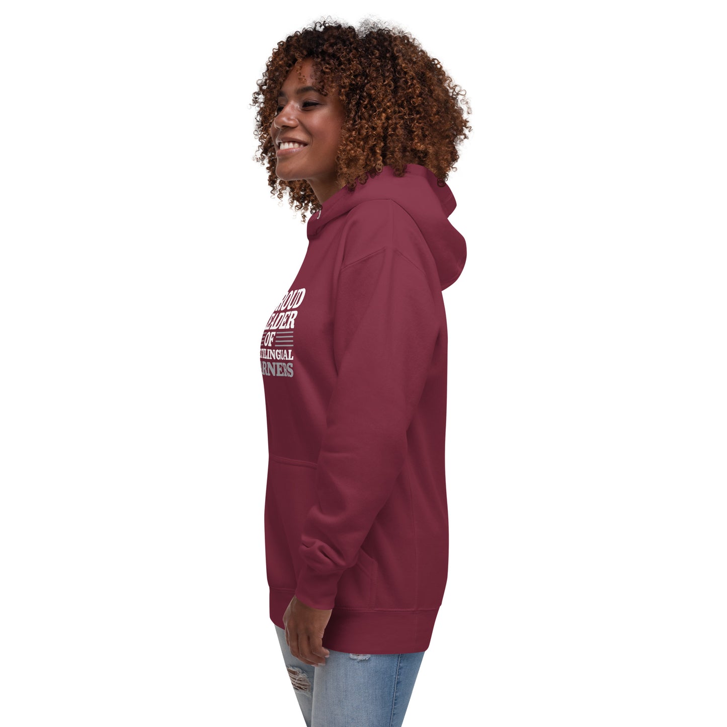 Sudadera con capucha orgullosa del profesor de ESL.