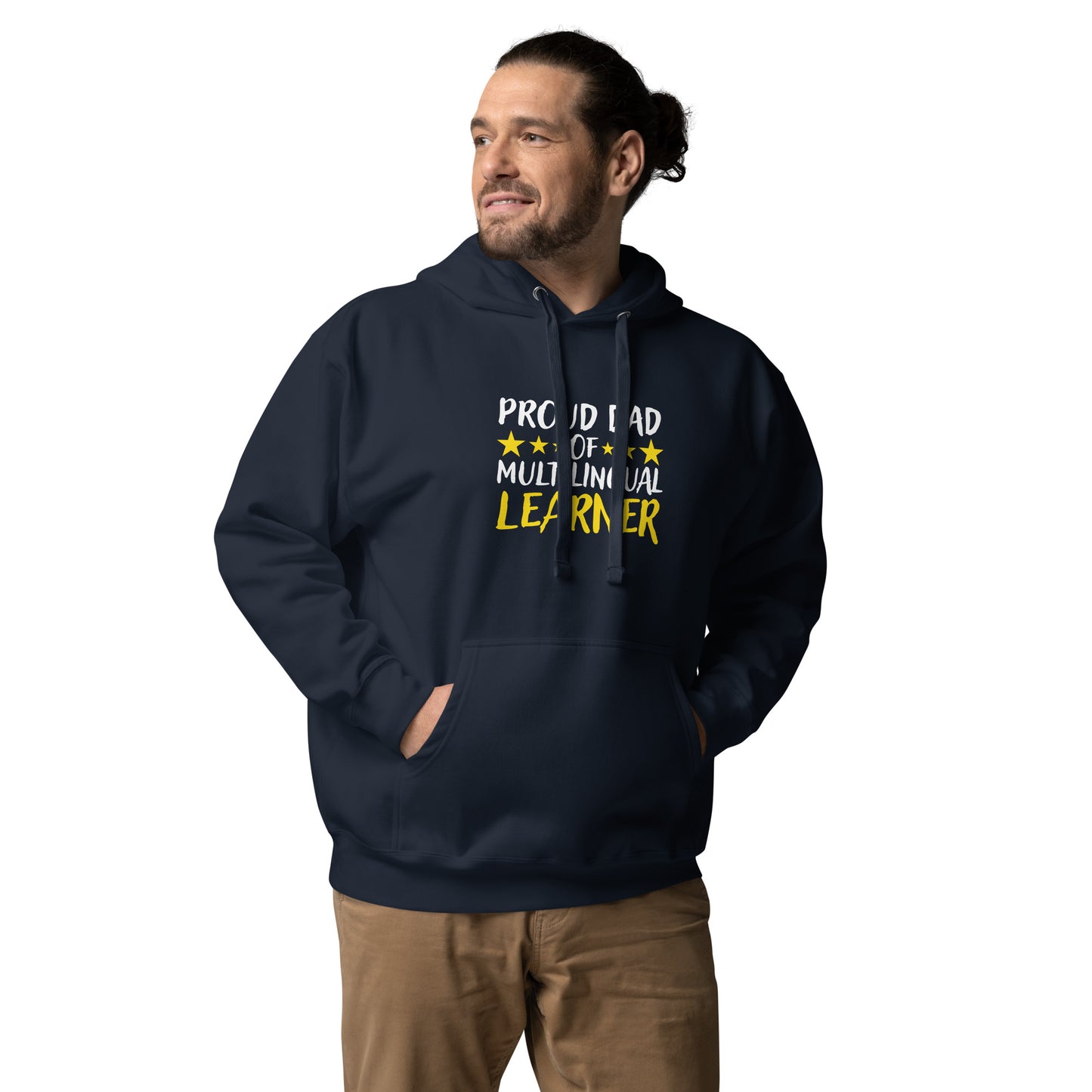 Multilingual Learner Dad Hoodie