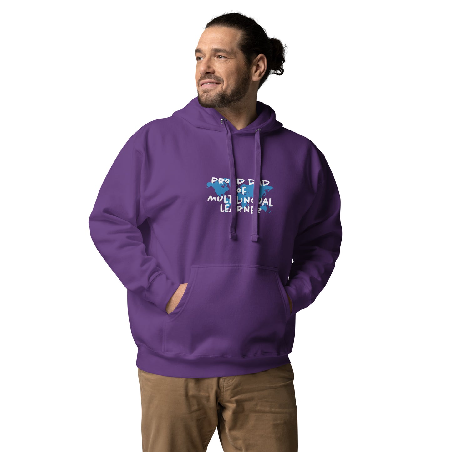 Multilingual Learner Dad Hoodie
