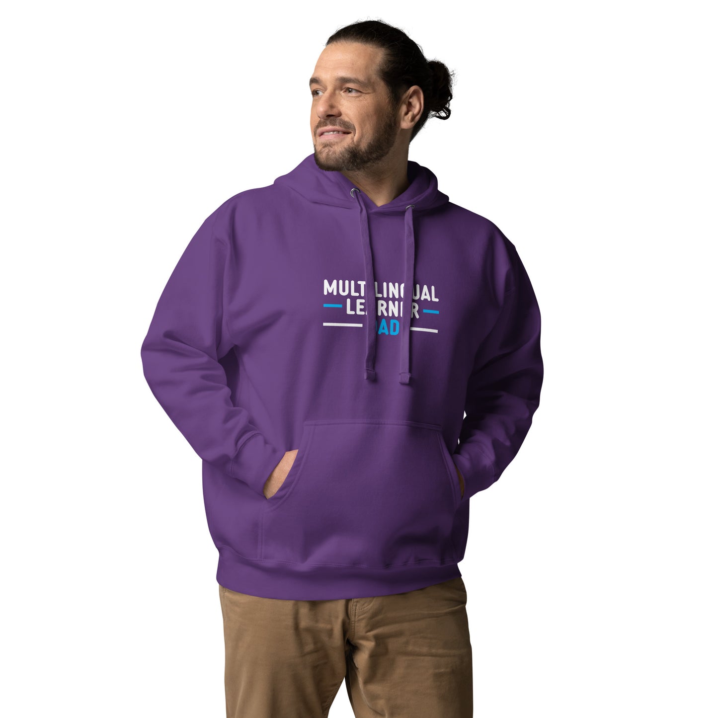 Multilingual Learner Dad Hoodie