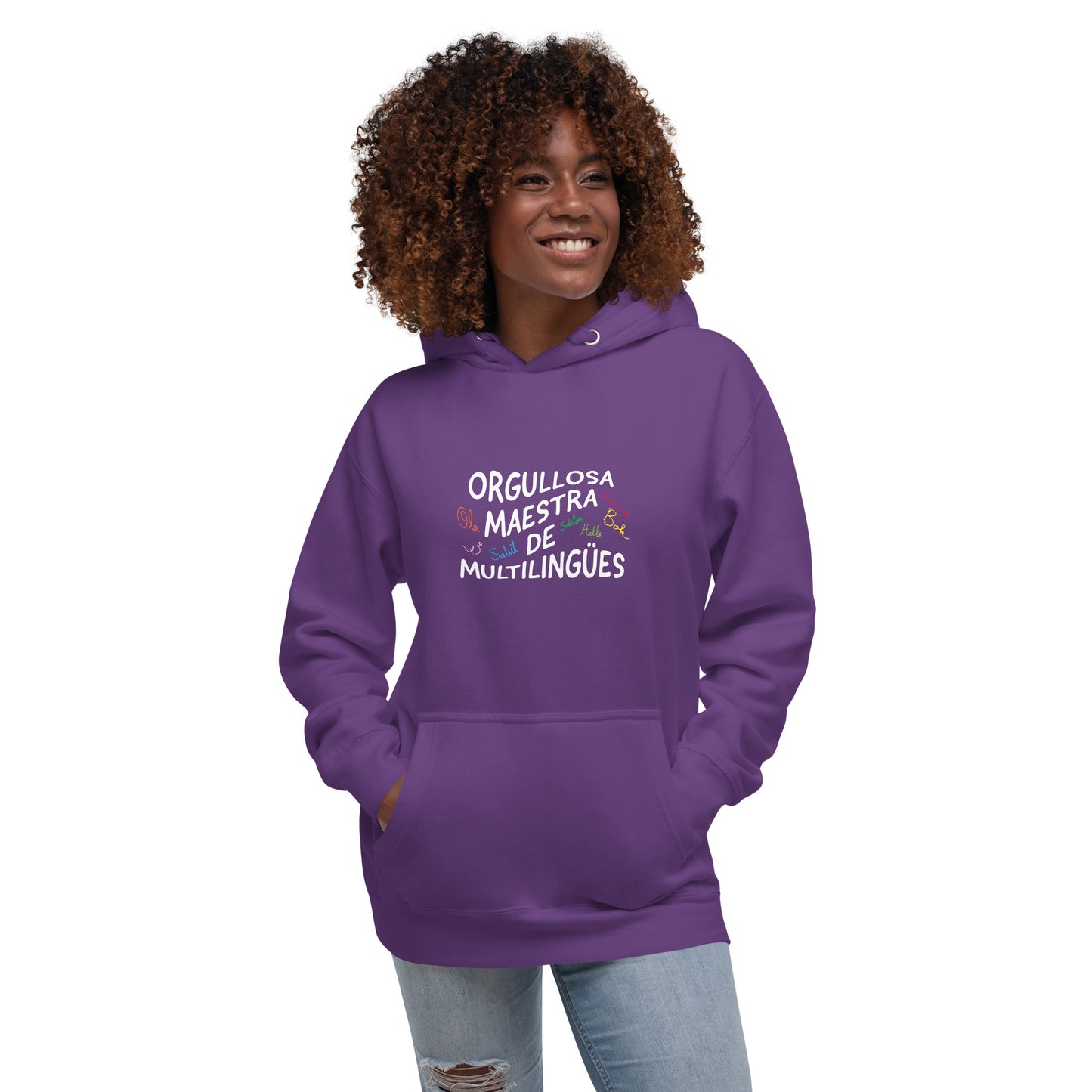 Multilingual Teacher Hoodie (Spanish)
