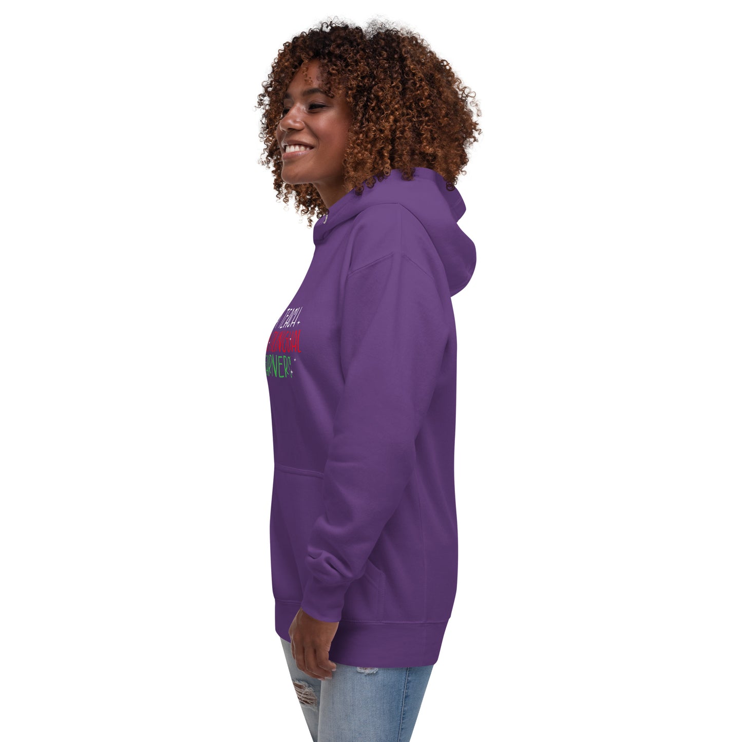 Sudadera con capucha para profesor de aprendizaje multilingüe