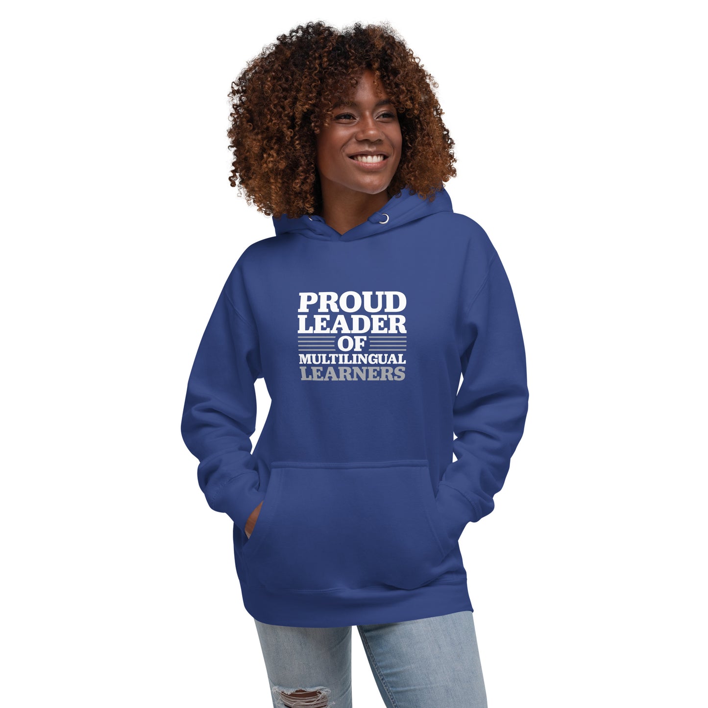 Sudadera con capucha orgullosa del profesor de ESL.