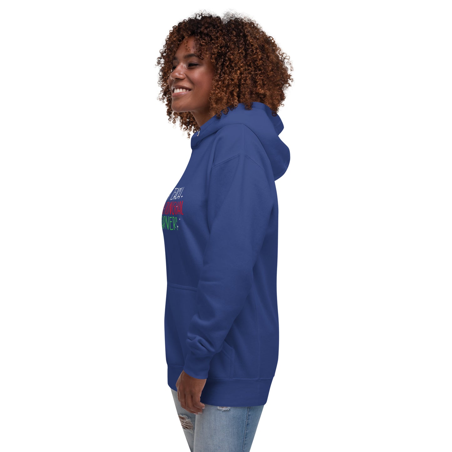 Sudadera con capucha para profesor de aprendizaje multilingüe