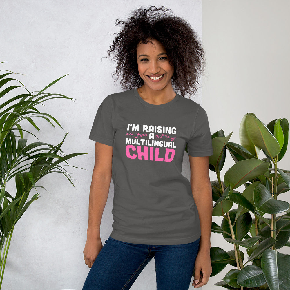 Raising Multilingual Child t-shirt