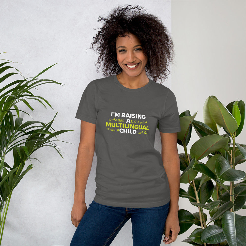 Camiseta multilingue