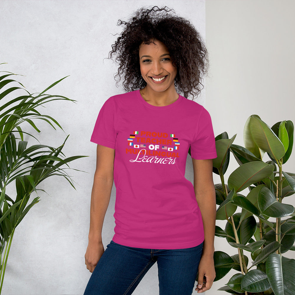 Multilingual Teacher Learner T-shirt