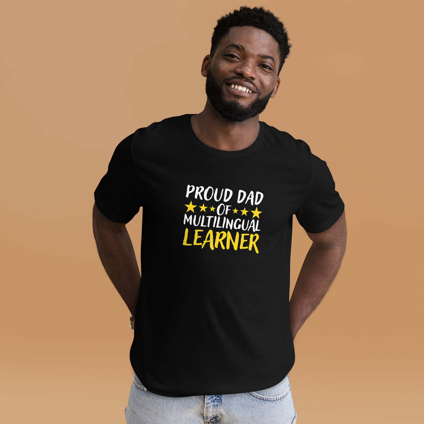 Multilingual Learner Dad T-shirt