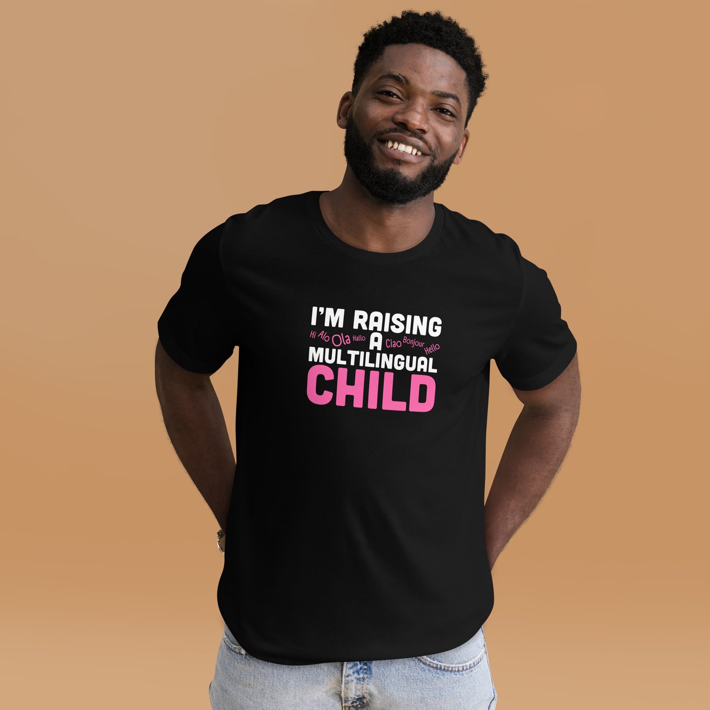 Raising Multilingual Child t-shirt