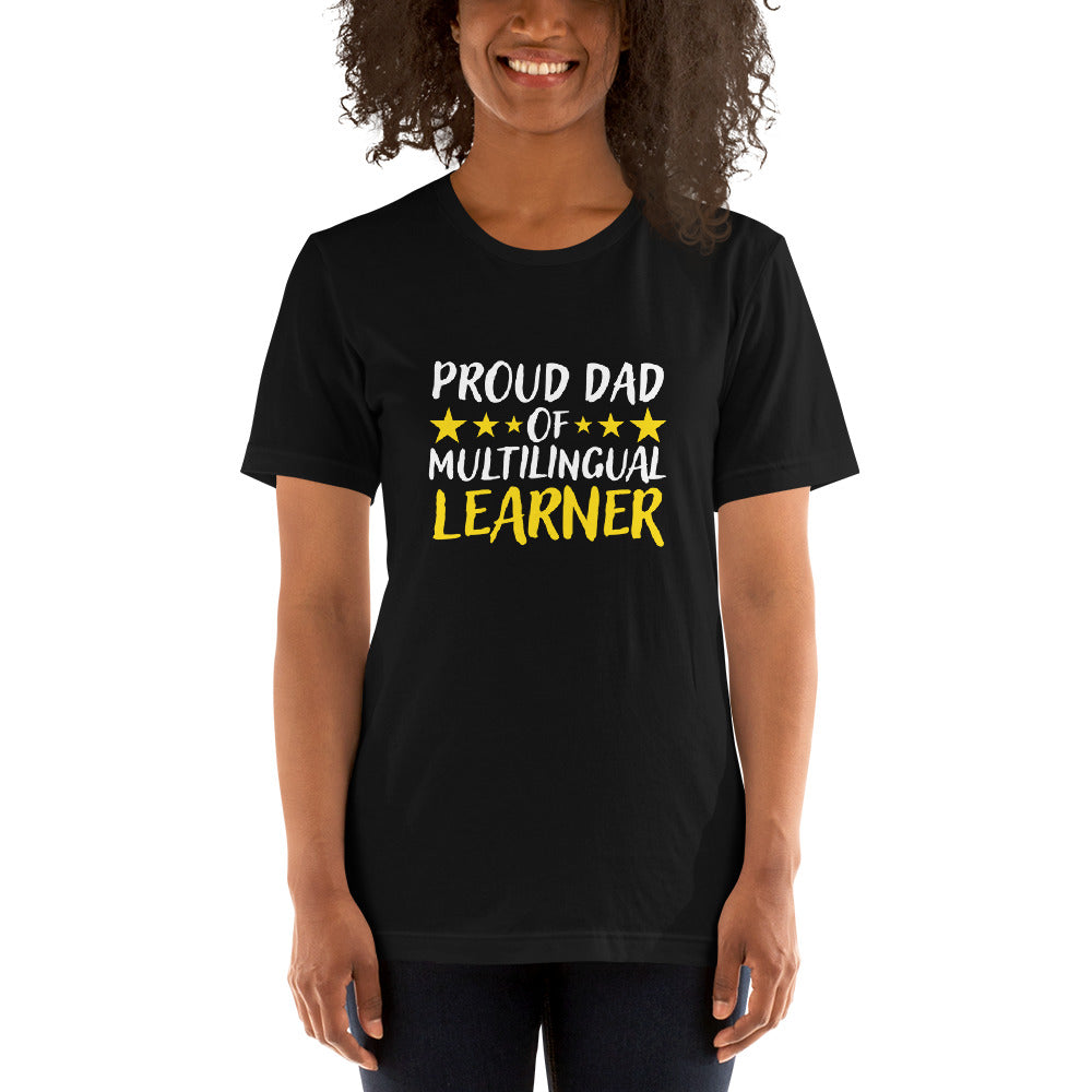 Multilingual Learner Dad T-shirt
