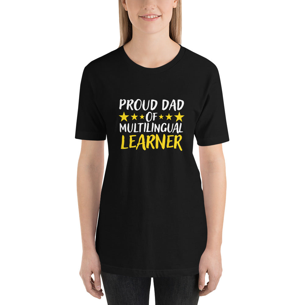 Multilingual Learner Dad T-shirt