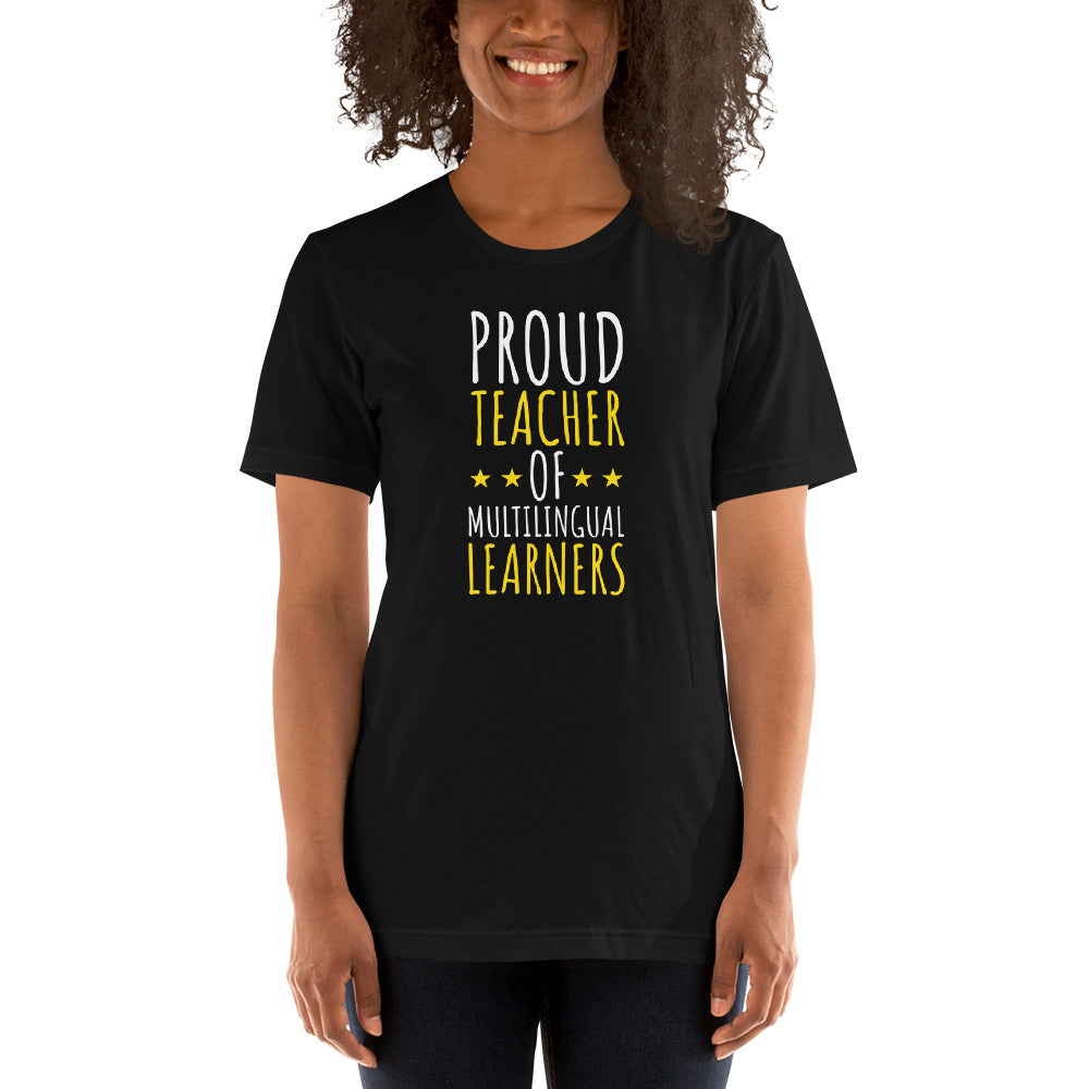 Multilingual Teacher Learner T-shirt