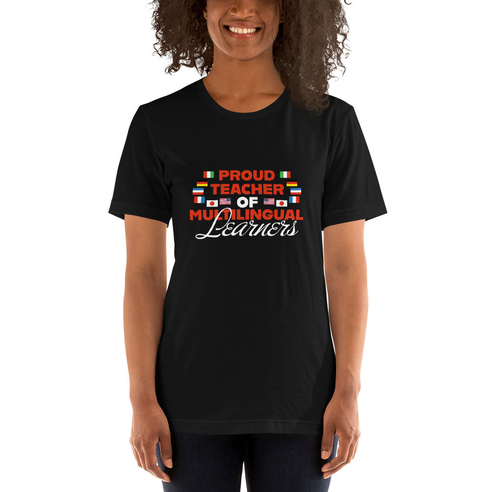 Multilingual Teacher Learner T-shirt