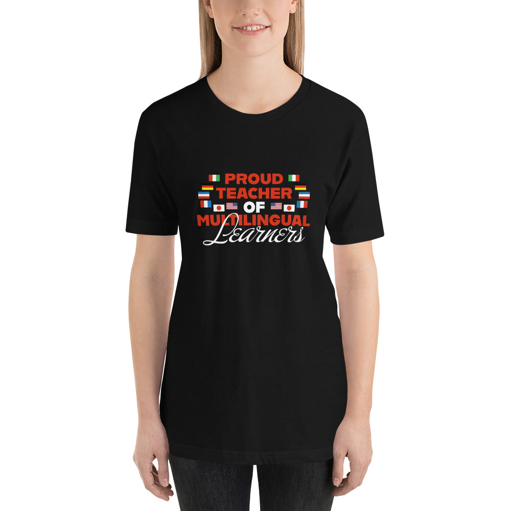 Multilingual Teacher Learner T-shirt