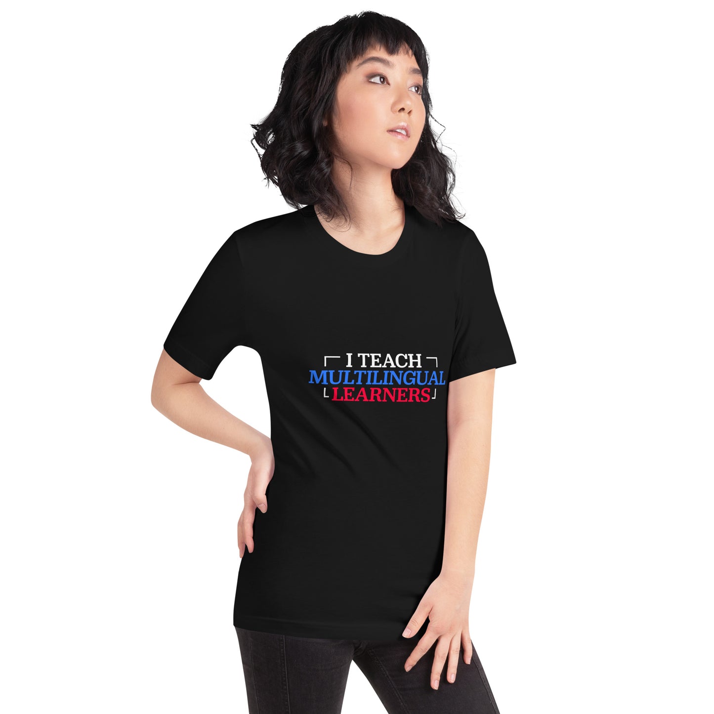 Teach Multilingual learner t-shirt.