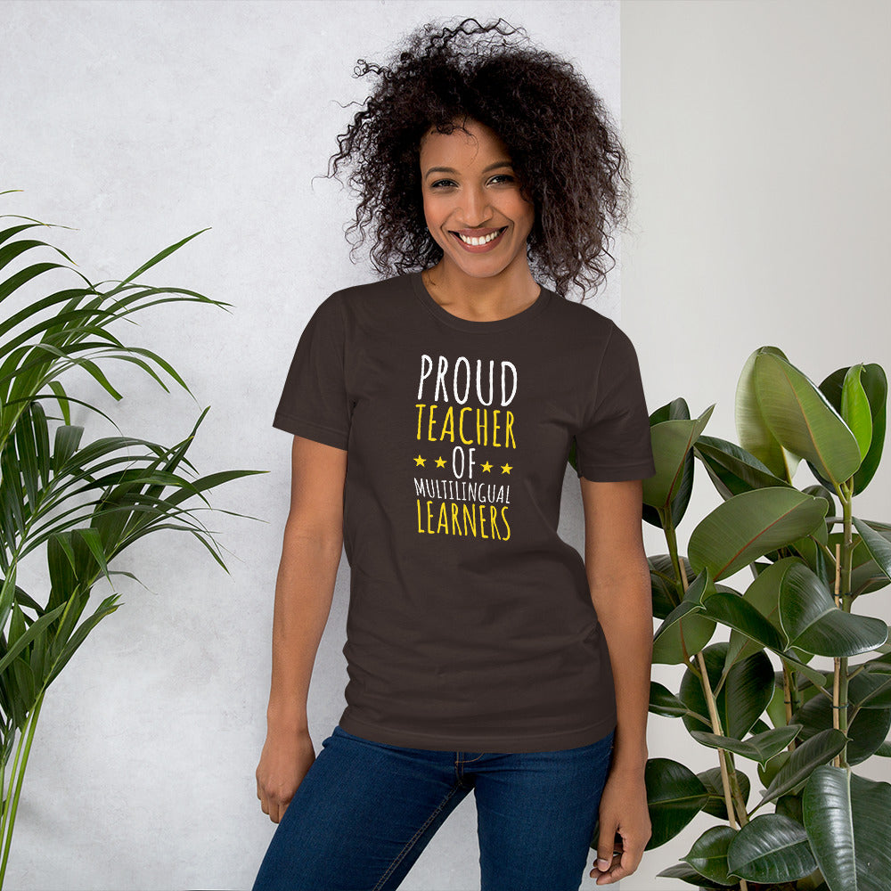 Multilingual Teacher Learner T-shirt