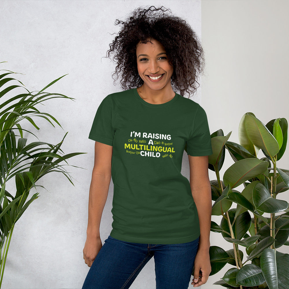 Camiseta multilingue