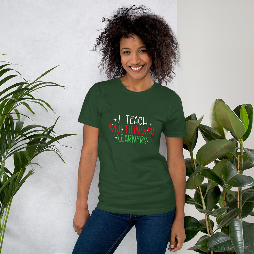 Teach Multilingual Learner t-shirt.