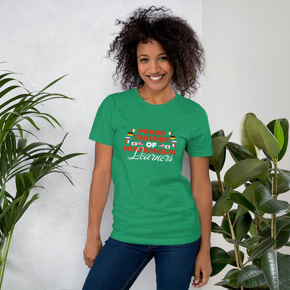 Multilingual Teacher Learner T-shirt