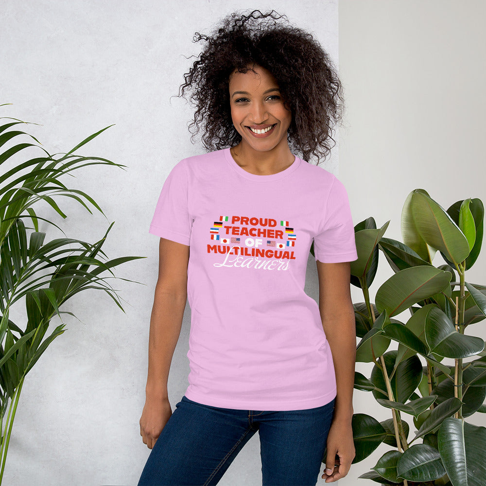 Multilingual Teacher Learner T-shirt