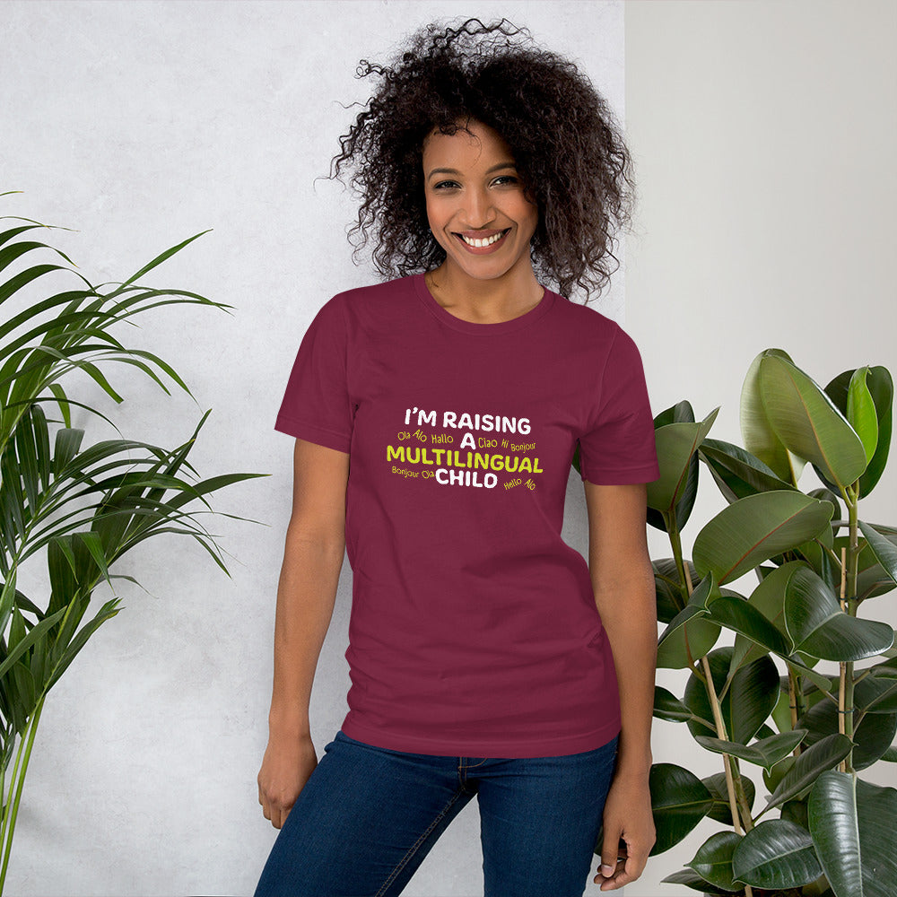 Camiseta multilingue