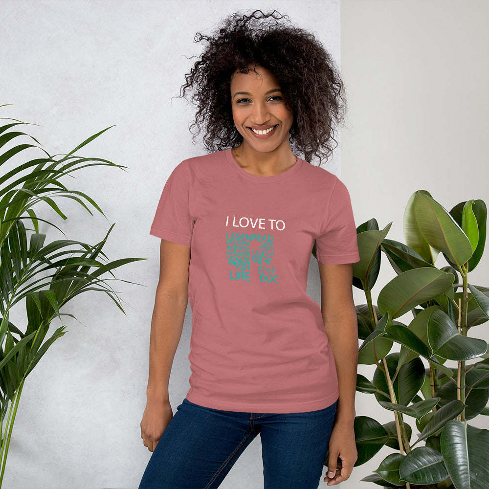 I Love To Read T-shirt