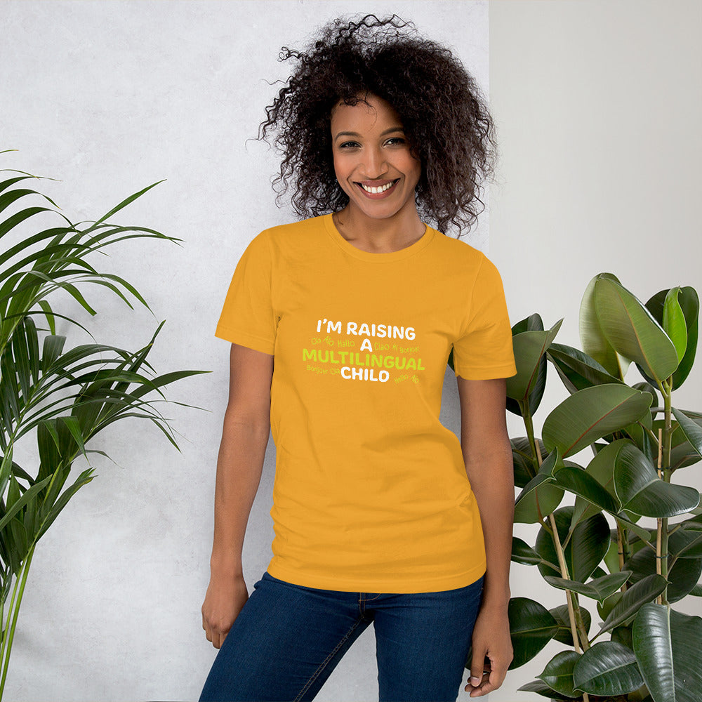 Camiseta multilingue