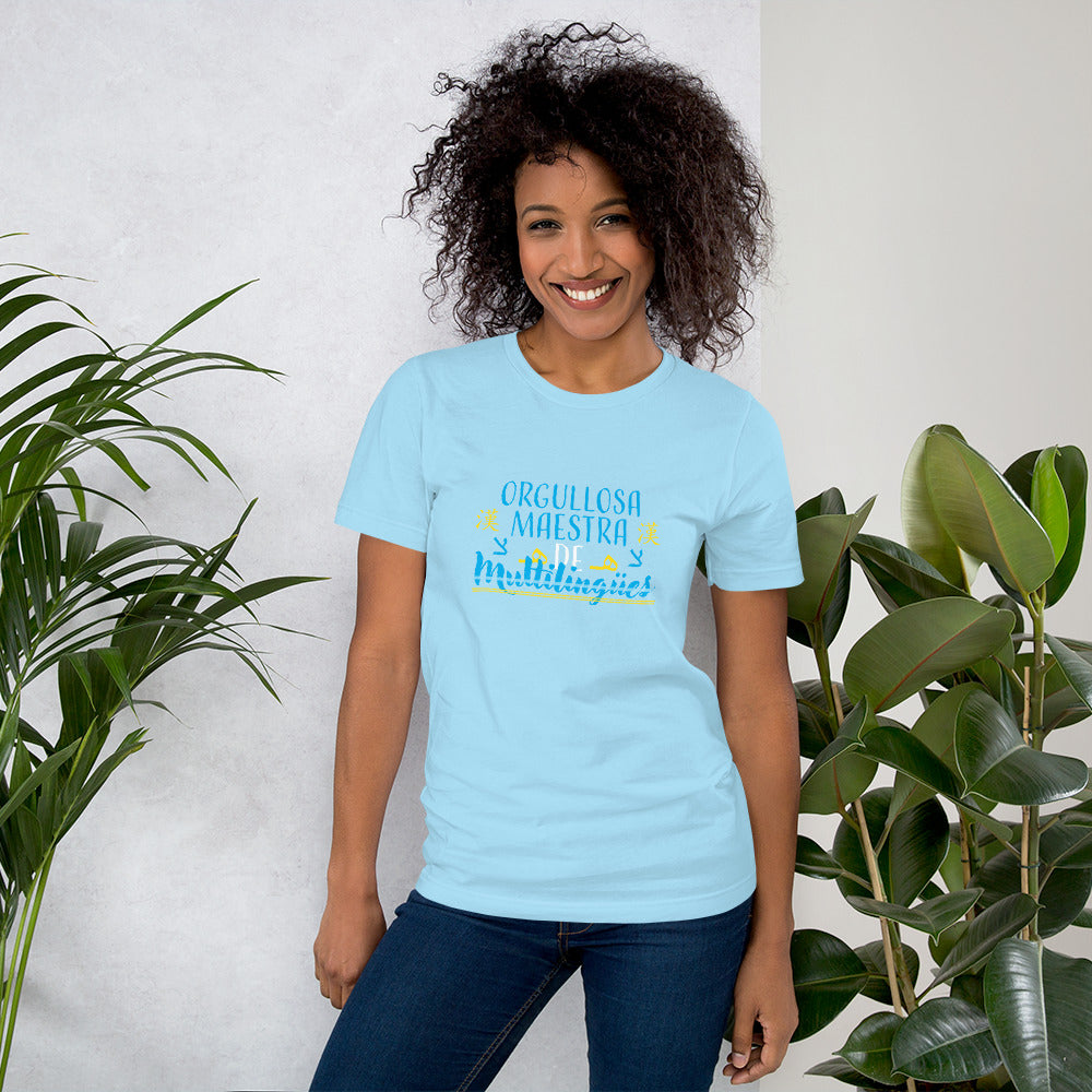Orgullosa Maestra De Multilingues t-shirt