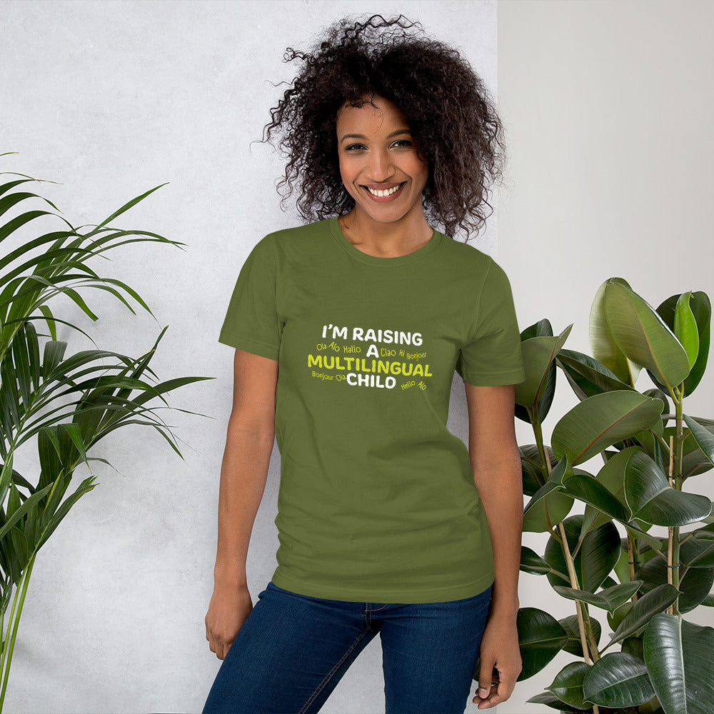 Camiseta multilingue