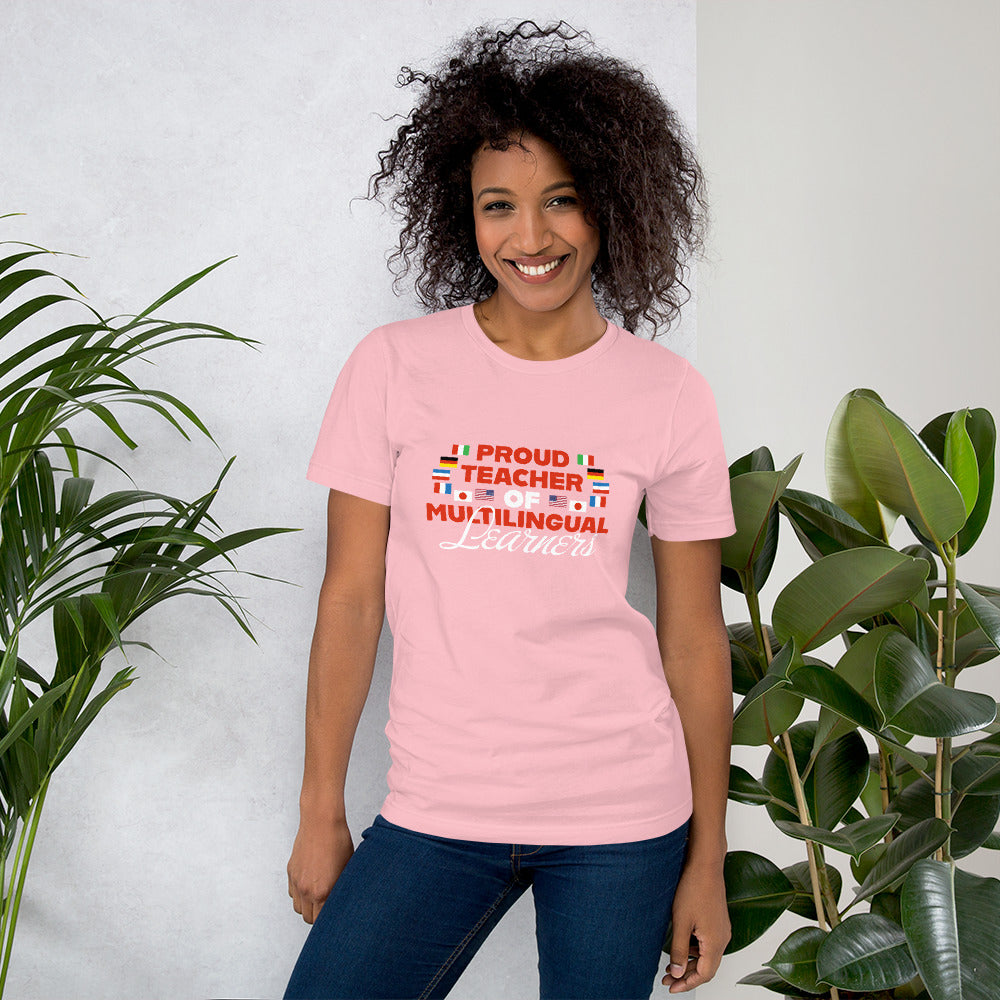 Multilingual Teacher Learner T-shirt