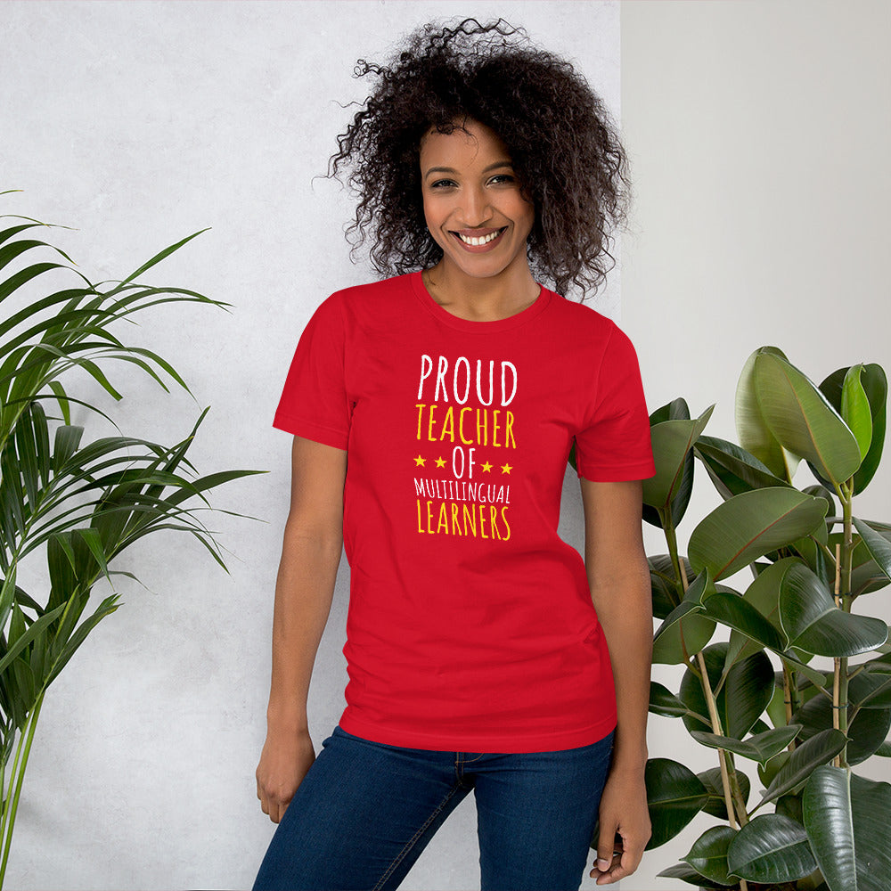 Multilingual Teacher Learner T-shirt