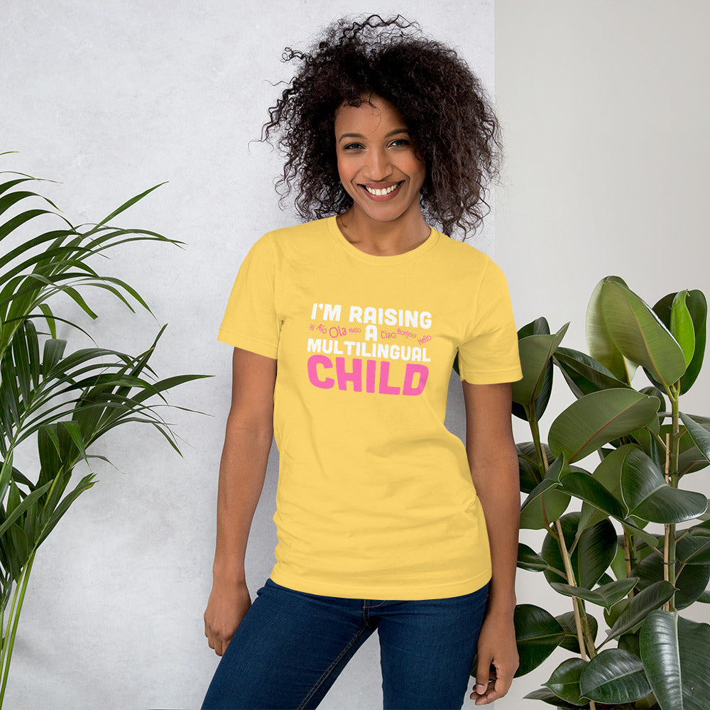 Raising Multilingual Child t-shirt