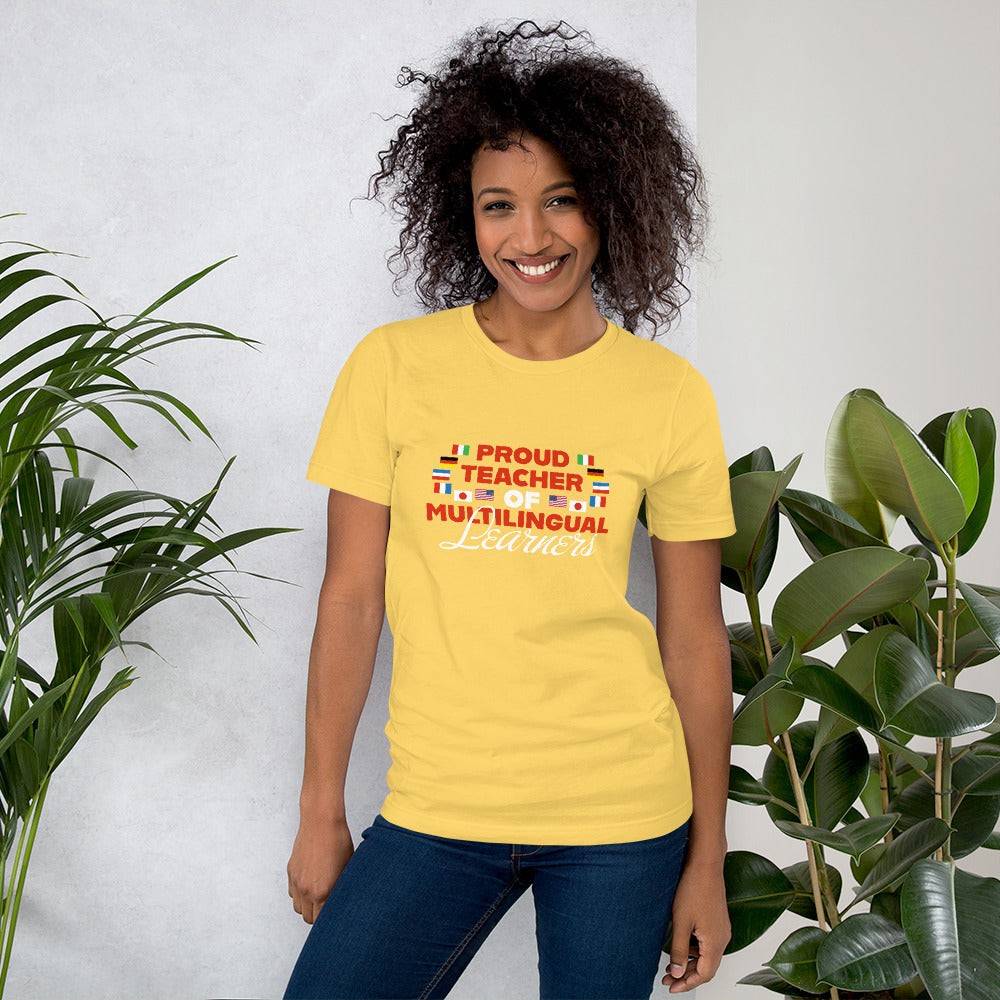 Multilingual Teacher Learner T-shirt