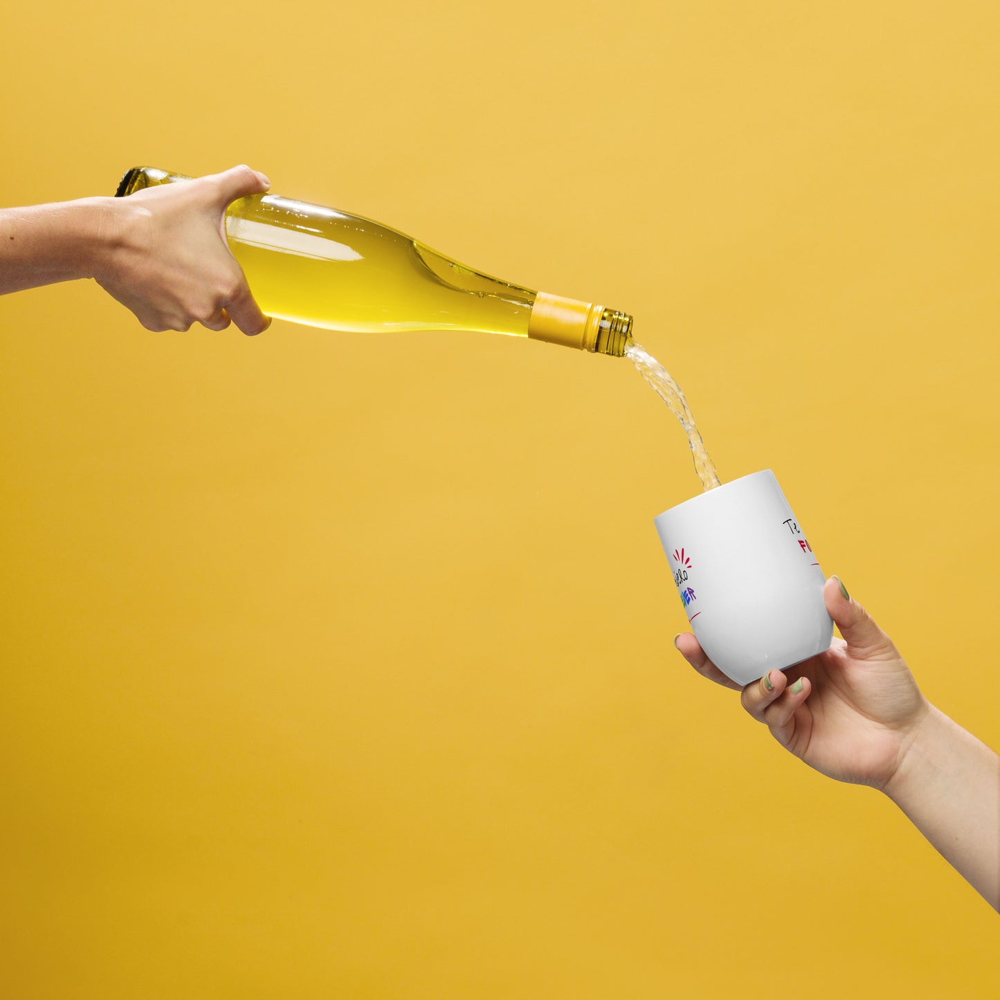 Te Quiero Forever Wine tumbler