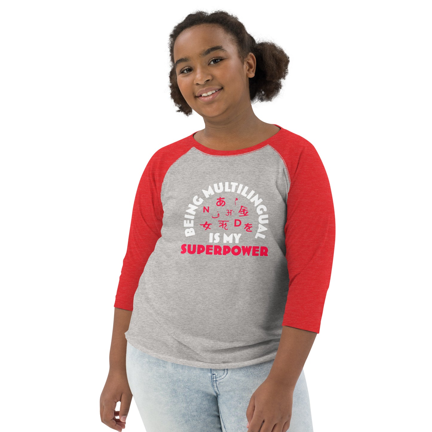 Multilingual Superpower Youth Shirt