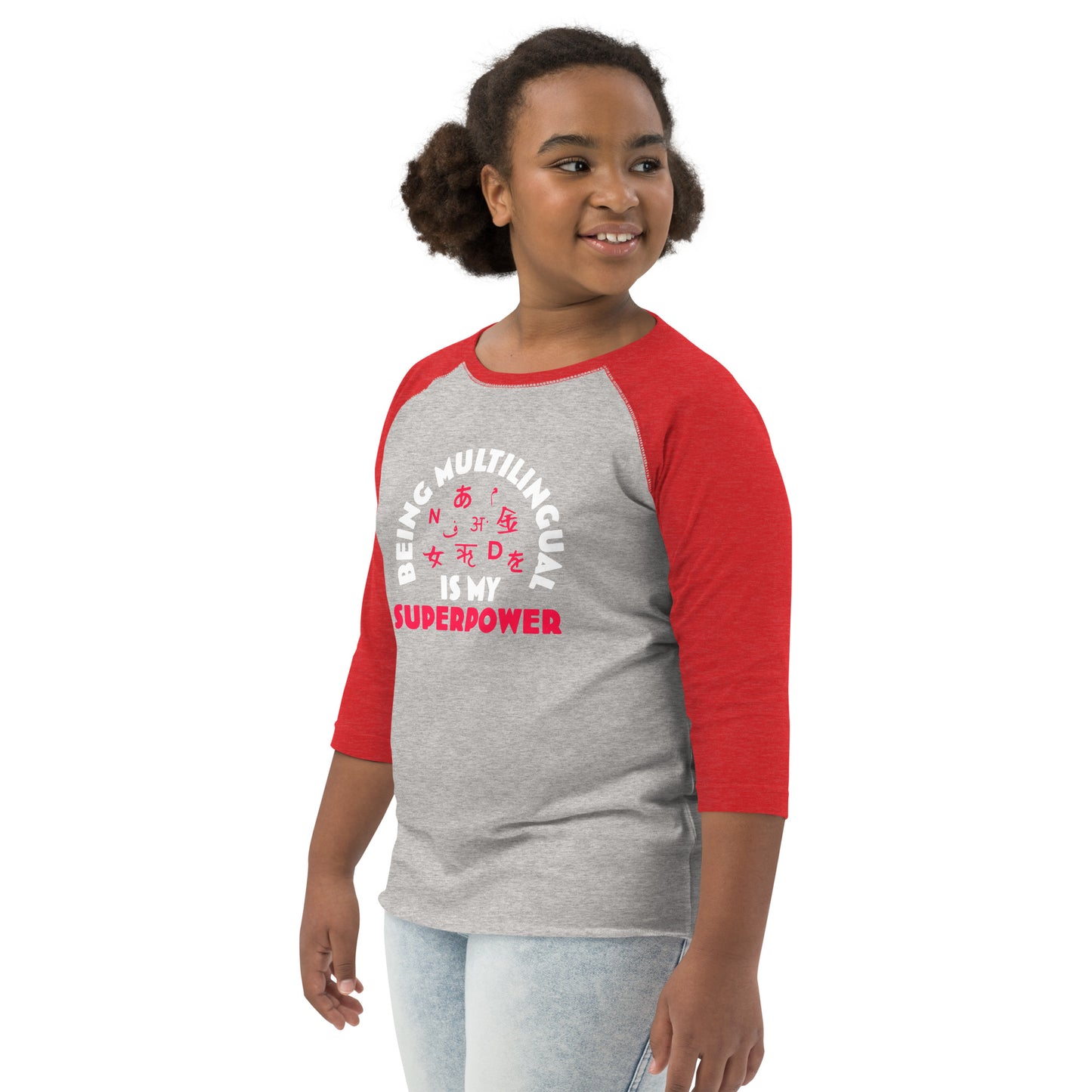 Multilingual Superpower Youth Shirt