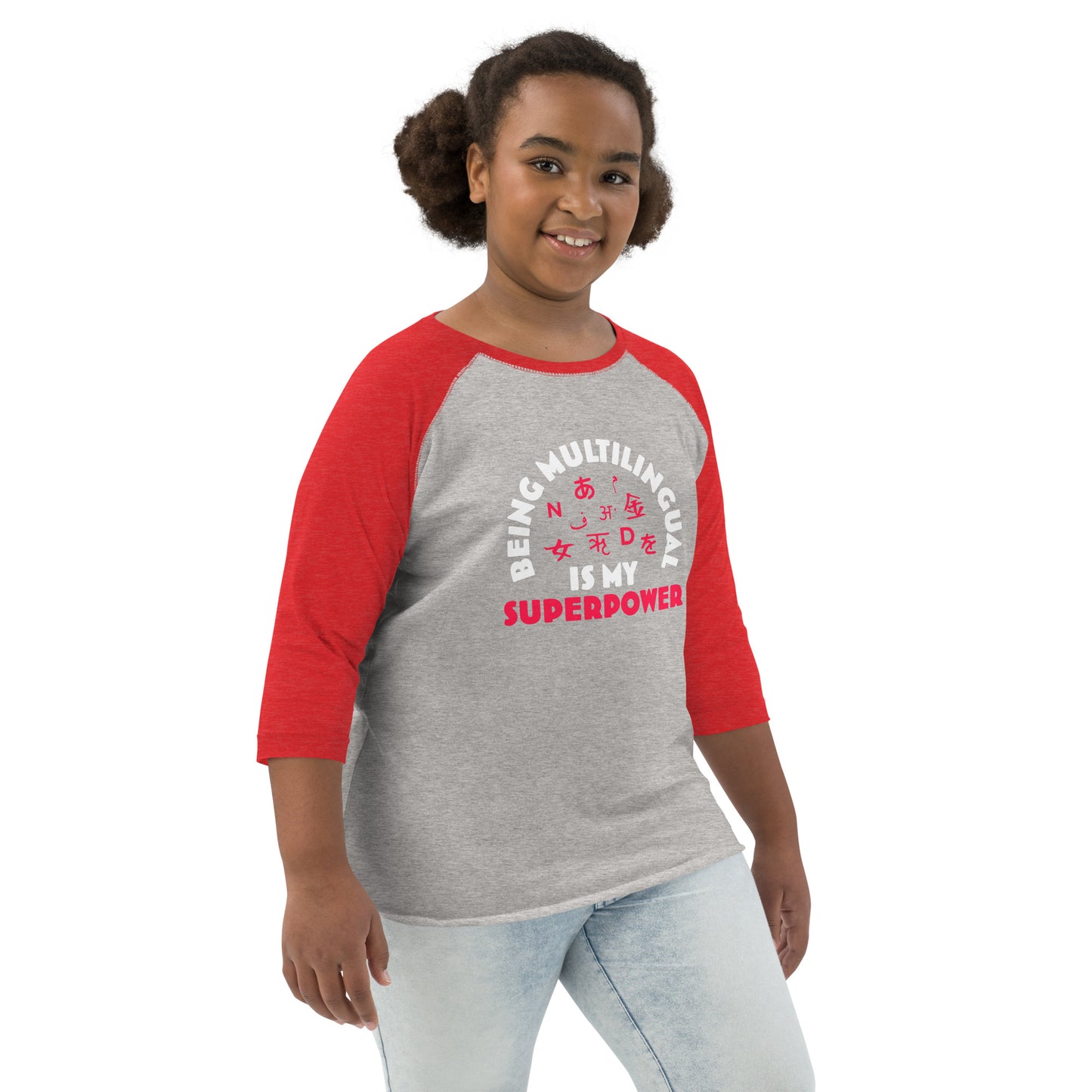 Multilingual Superpower Youth Shirt