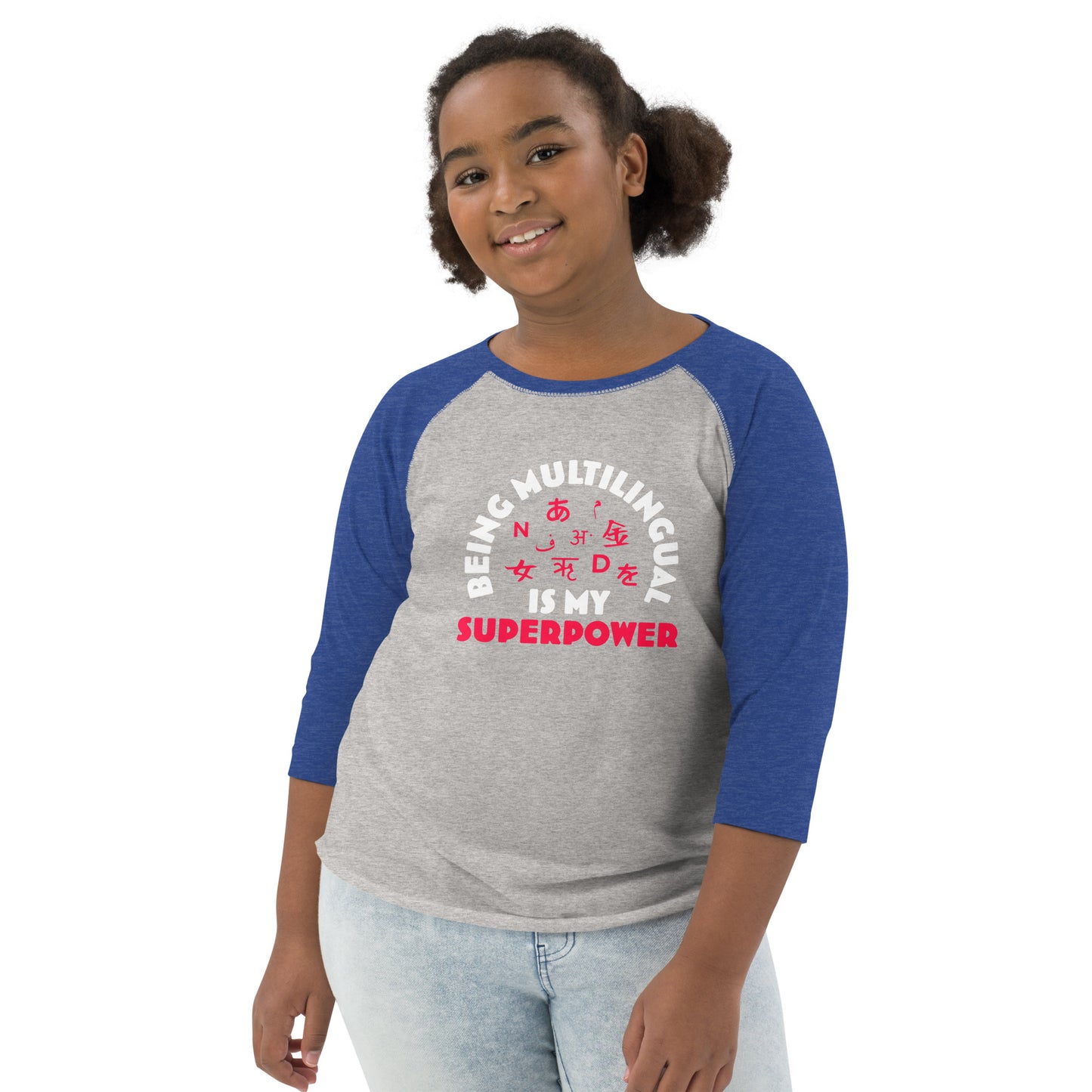 Multilingual Superpower Youth Shirt