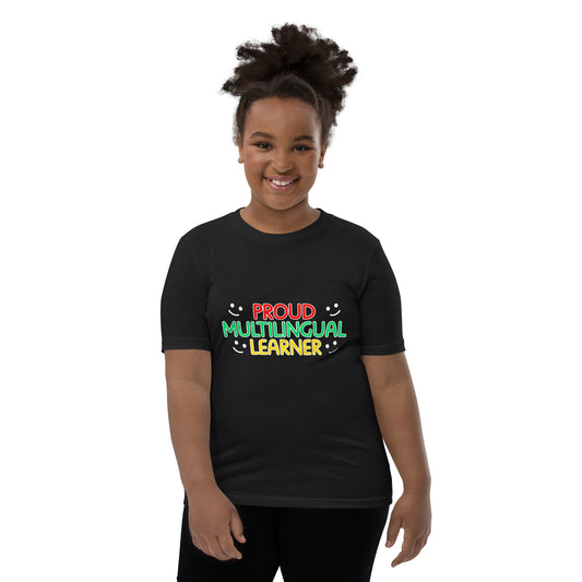 Proud Multilingual Youth Short Sleeve T-Shirt