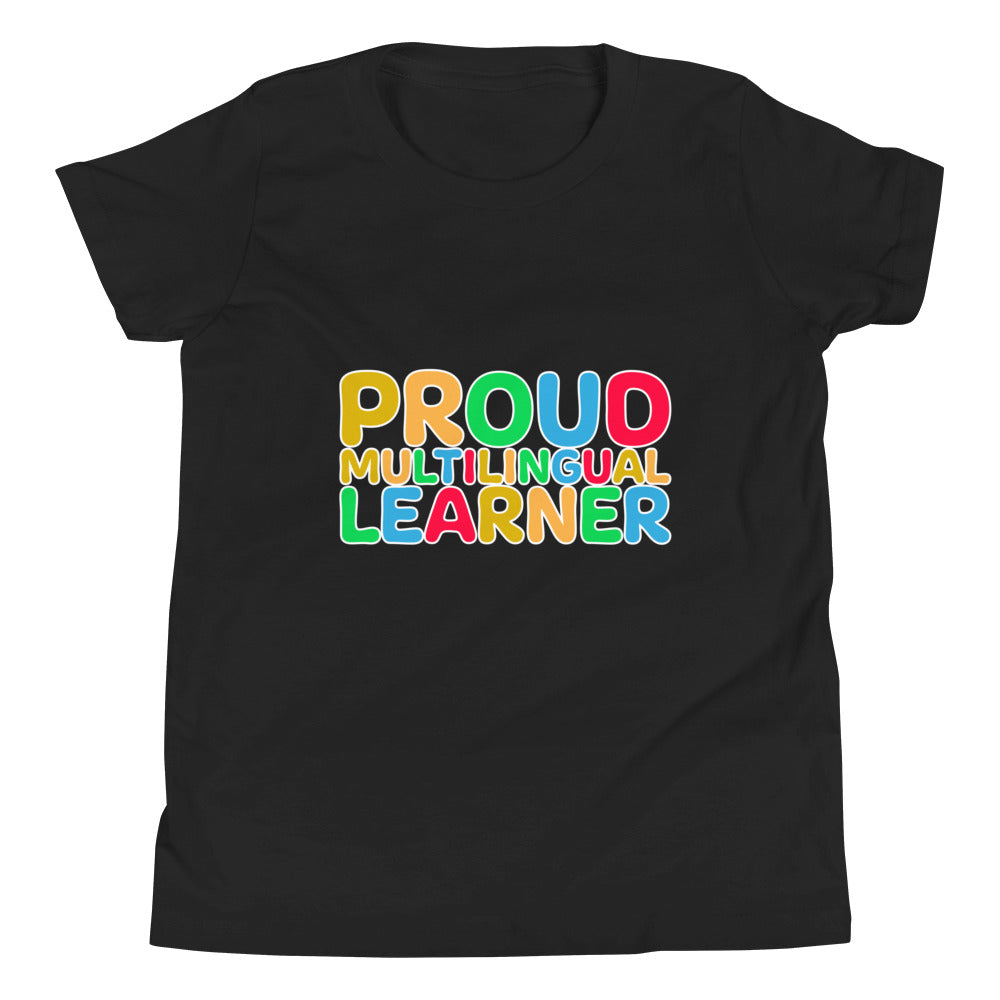 Proud Multilingual Youth Short Sleeve T-Shirt