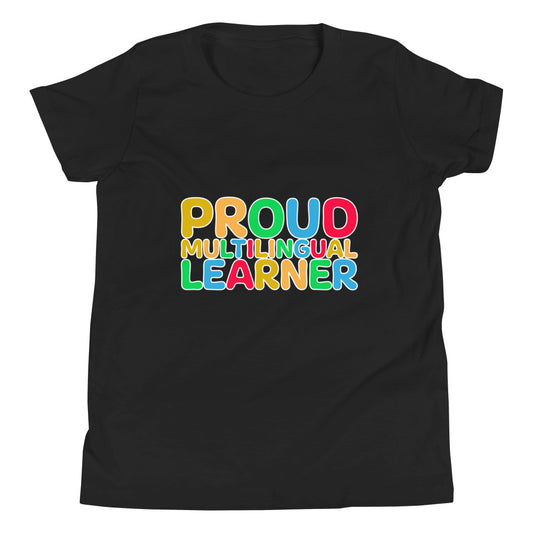 Proud Multilingual Youth Short Sleeve T-Shirt