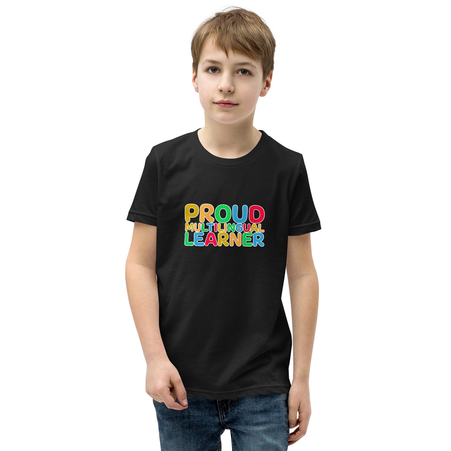 Multilingual Learner Youth Short Sleeve T-Shirt.